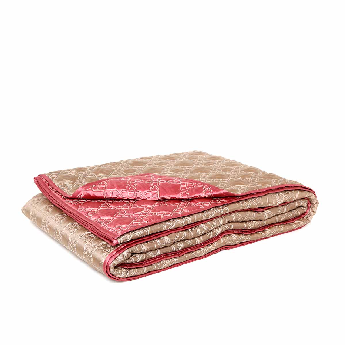 Jharokha Quilt With Cushion Covers Set