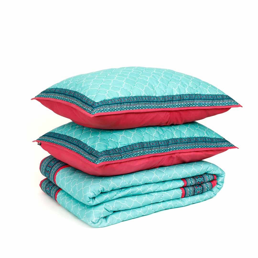 Danica Quilt With Sham Set