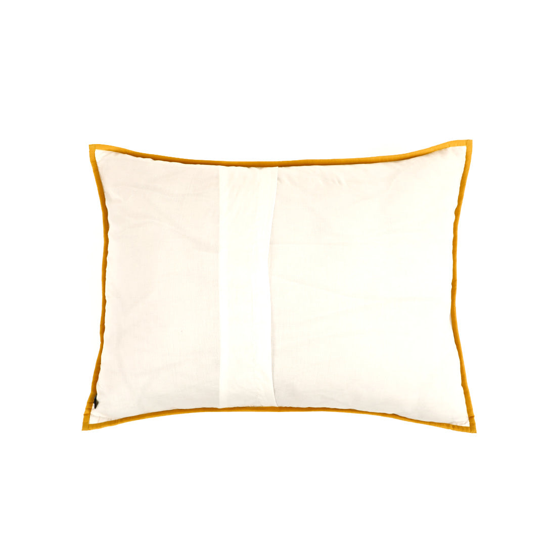 Caspian White Quilt With Sham Set