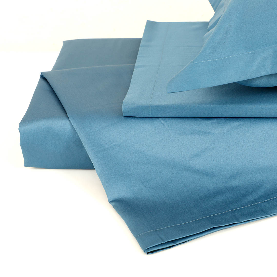 Izaan Regal Blue Bedsheet Set