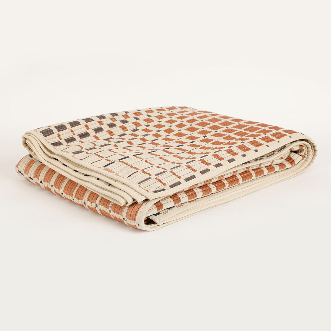 Quentin Printed Bedspread With Sham Set