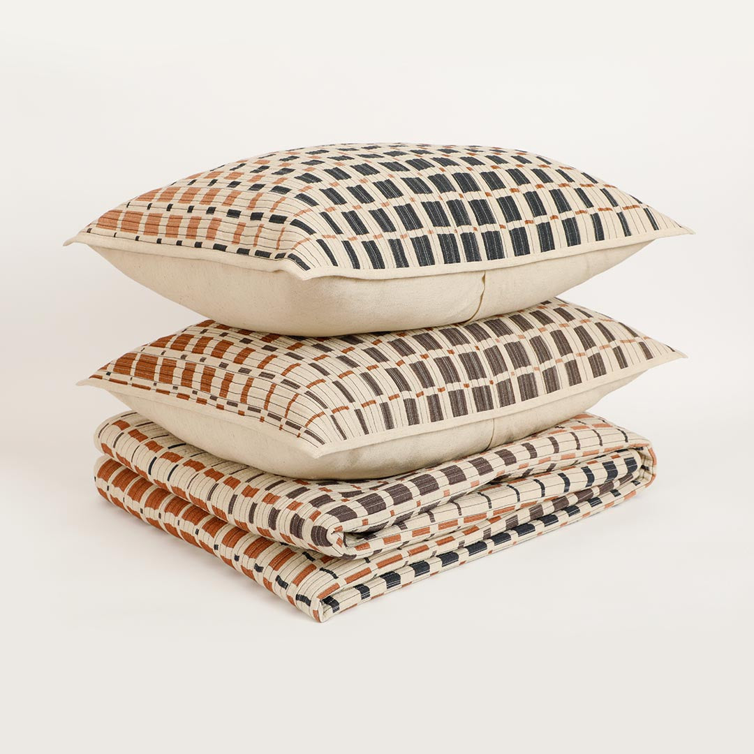 Quentin Printed Bedspread With Sham Set