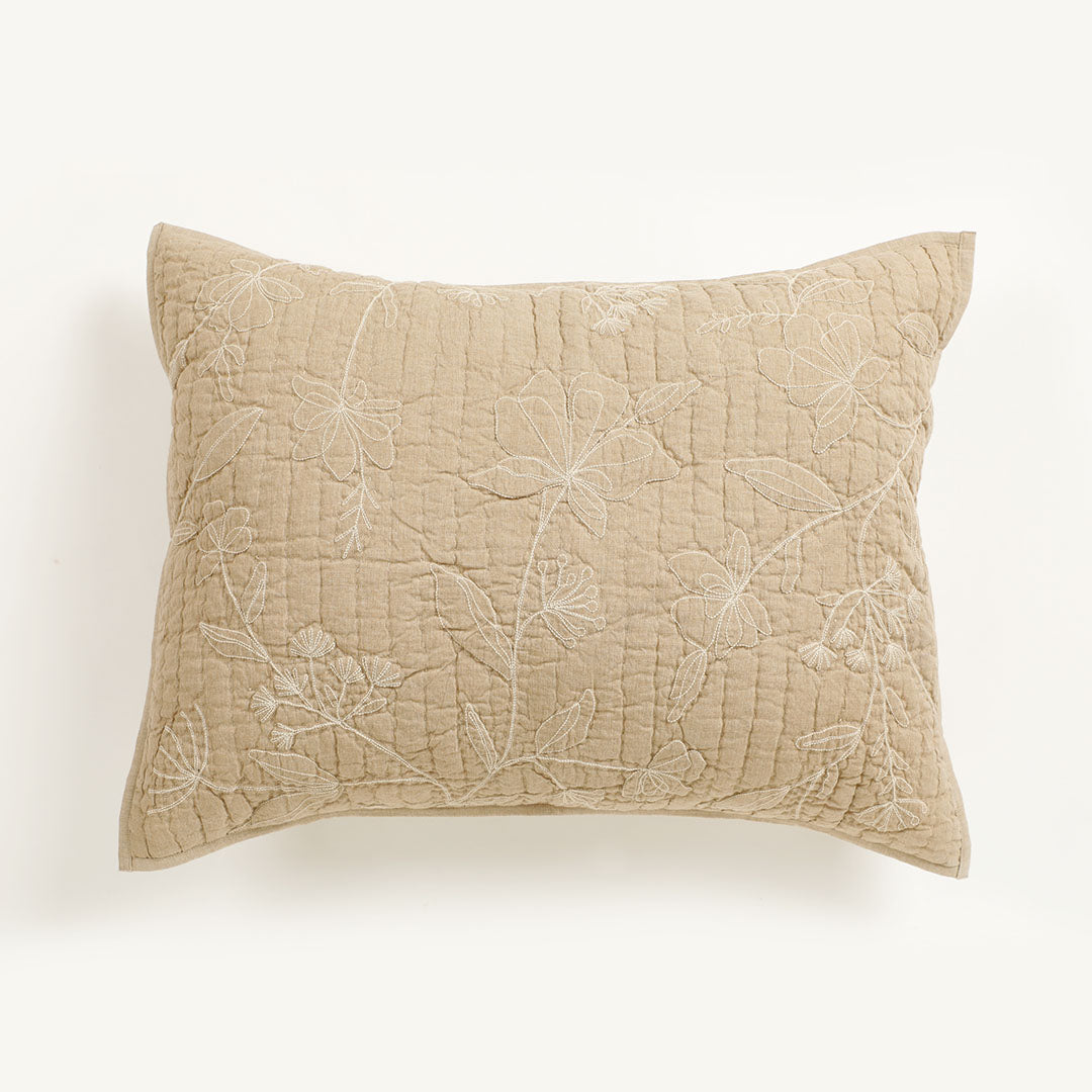 Whimsy Embroidered Bedspread With Sham Set