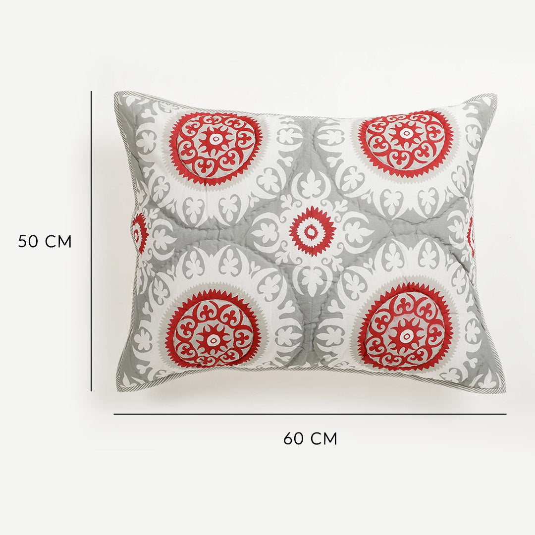 Suzani Quilt and Sham Set of 2