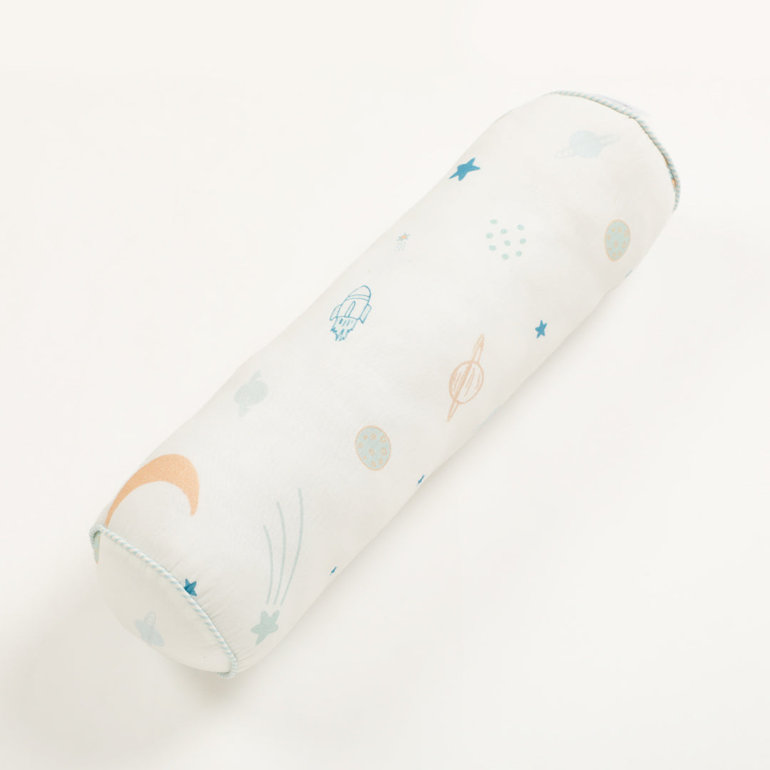 Galaxy Cot Set With 1 Quilt, 2 Bolster & 1 Pillow