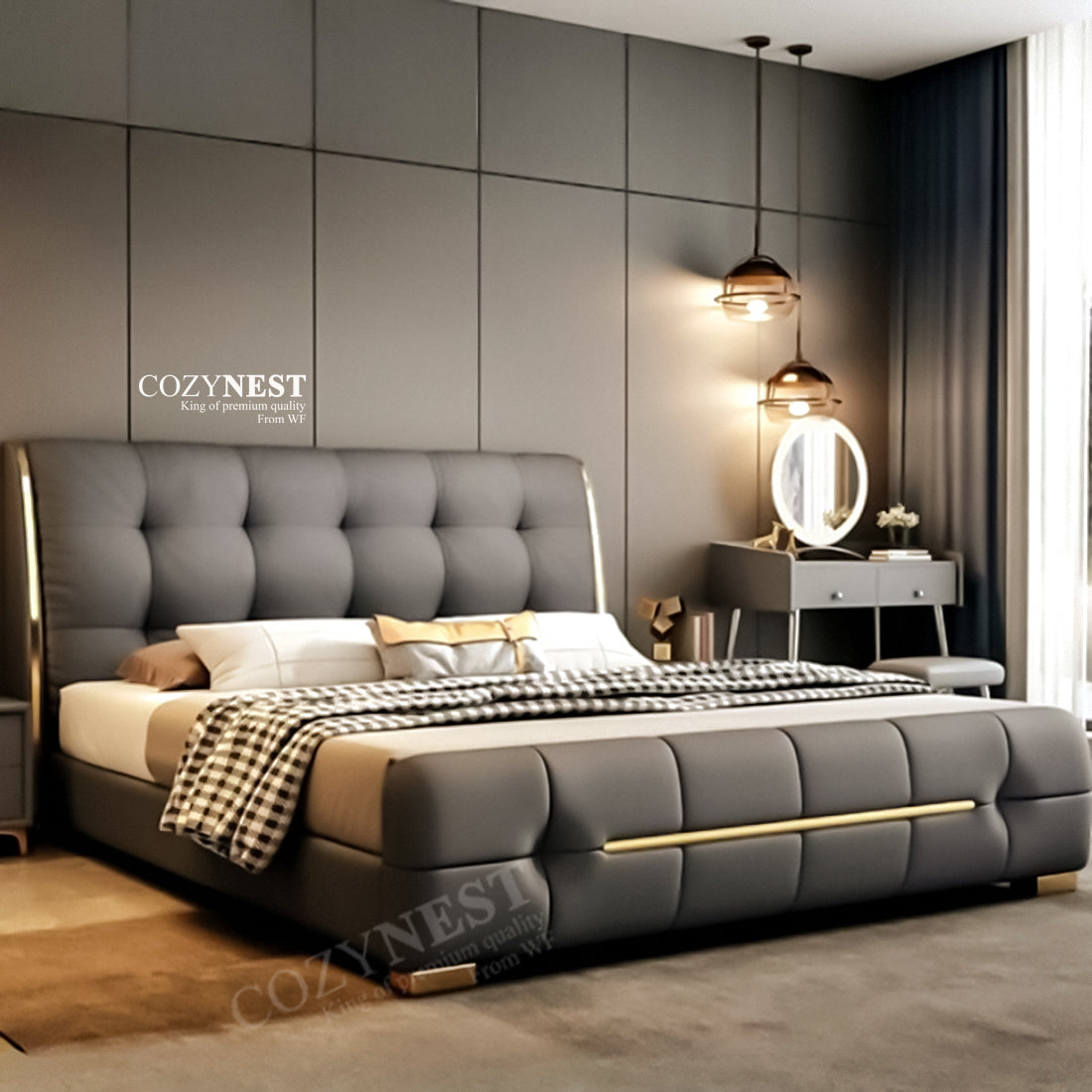 The "Sleek Urban" Bed